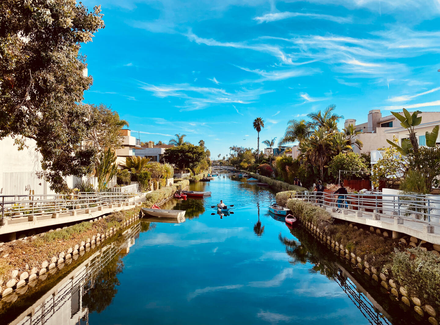 venice beach canals los angeles california rowboat sleep demon photography dopamine art